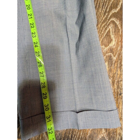 Ralph Lauren Men Gray Pleated Cuffed Dress Pants Size 38x32 Wool Blend Preppy137 - Picture 5 of 5